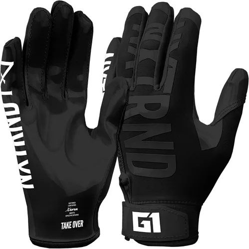 Nxtrnd G1 - Guantes de fútbol juvenil, guantes receptores adhesivos para niños