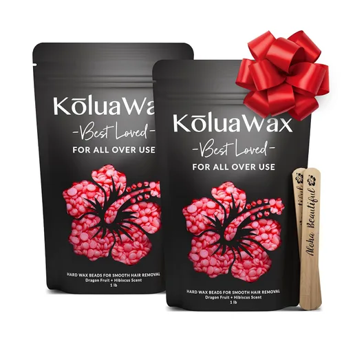 Miniatura 8 de KoluaWax Perlas de cera dura para depilación – Fórmula de cabello grueso – cara, brasileño, axilas, espalda, pecho, depilación de bikini – fruta