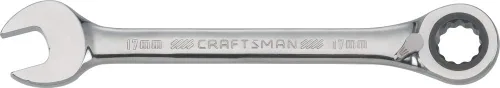 Miniatura 6 de CRAFTSMAN Llave de trinquete, métrica, reversible, 0.512 in, 72 dientes, 12 puntos (CMMT42424)