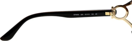 Miniatura 5 de Salvatore Ferragamo SF600S 220 - Lentes de sol color marrón oscuro perla 61 14 130 Marrón oscuro