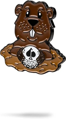 Miniatura 16 de Pins & Aces Marcador de pelota de golf, metal premium, pintura esmaltada única, diseño personalizado, se fija a cualquier imán, añade