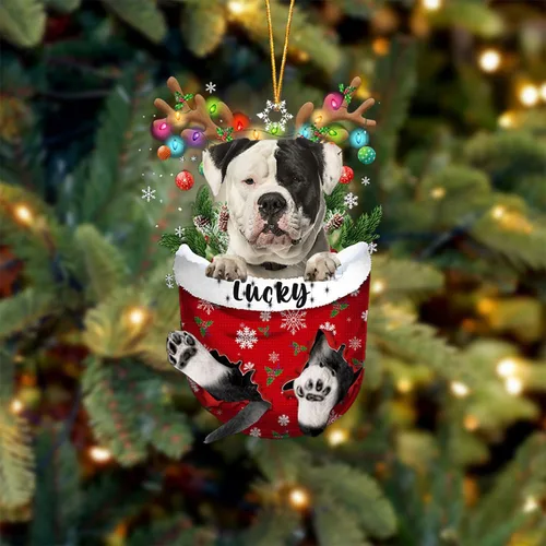 Miniatura 38 de Adorno de Navidad personalizado para perro Airedale Terrier en bolsillo de nieve, adorno para árbol de Navidad, idea de regalo para amantes
