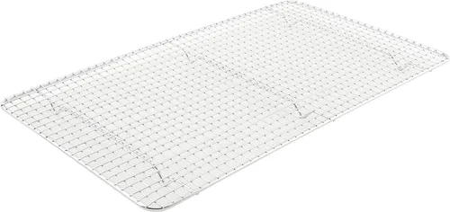 Winco Rejilla para sartén de vapor de tamaño completo, 10" x 18", cromado