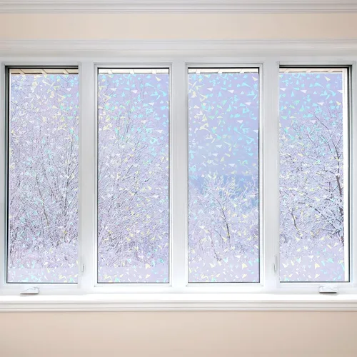 Miniatura 6 de 60 hojas de hojas holográficas laminadas de purpurina transparente tamaño A4, papel adhesivo de vinilo con superposición holográfica, película