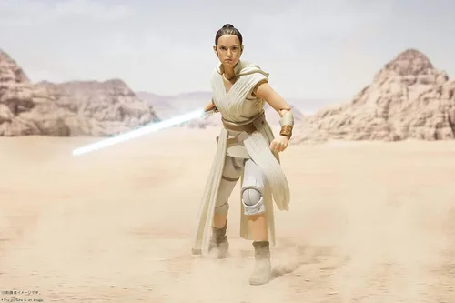Miniatura 10 de S.H. Figuarts Star Wars Rey & D-O (Star Wars: The Rise of Skywalker) Aprox. 5.7 pulgadas (5.709 in), PVC y ABS, figura de acción prepintada