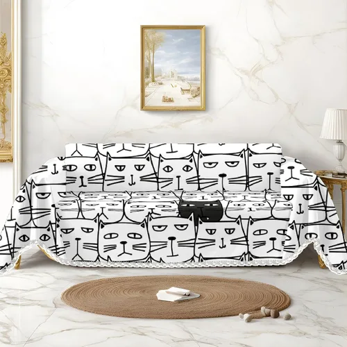 Miniatura 10 de Funda de sofá con estampado de limón, fundas de sofá resistentes a las manchas, protector universal de muebles Multi4