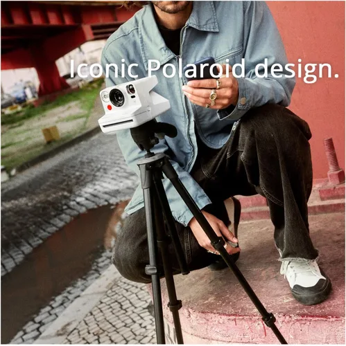 Miniatura 5 de Polaroid Now Plus Generation 3 - Cámara instantánea con sistema de enfoque automático de dos lentes y modo manual (blanco) Paquete con kit