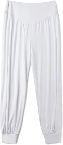 Miniatura 2 de Pantalones de algodón modal para mujer de AvaCostume, pantalones suaves para practicar yoga o deportes.