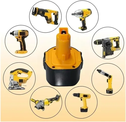 Miniatura 7 de 9.6V Ni-MH Battery Compatible with DeWalt DW9061 DW9062 Replacement for DE9061 DE9036 DE9062 Cordless Drill Impact Driver & Saw Extended 2.0Ah