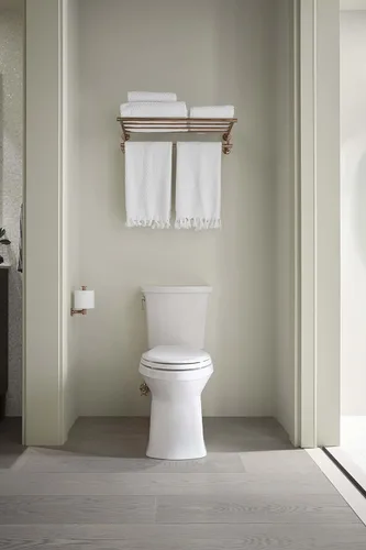 Miniatura 3 de KOHLER 14381-CP Purist Hotelier - Estante para toallas de baño, soporte para toallas de baño, cromo pulido