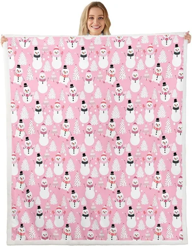 Miniatura 18 de Erosebridal Manta de cama para niños con estampado de consola de videojuegos moderna, manta de felpa suave con botones de acción rosa y azul, manta
