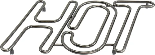 Miniatura 12 de Salvamanteles Spectrum Diversified Eat, Protector Pequeño de Mesa de Comedor de Acero Resistente al Calor, Almohadilla Térmica de Metal Resistente
