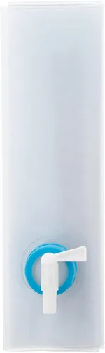 Miniatura 2 de ust Transportador de agua plegable enrollable de 10 litros con asas de madera y sin BPA, construcción transparente para beber, bañarse, acampar