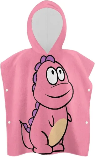 Miniatura 18 de Toalla suave con capucha para baño, piscina, playa, toalla de baño con capucha rosa de alpaca para niño y niña, decoración perfecta para baby shower