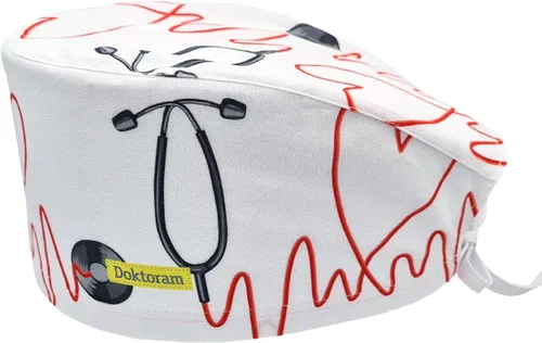 Miniatura 84 de Print Scrub Caps - Sombrero perfecto para enfermeras, médicos y EMTs..