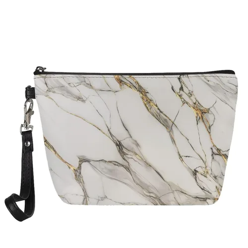 Miniatura 23 de Mumeson Patrón personalizado para mujer, bolsa de cosméticos de viaje, estuche de maquillaje, organizador de neceser de tocador