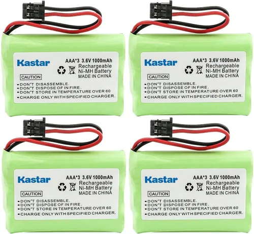 Miniatura 8 de Kastar Paquete de 1 batería de repuesto para Uniden BT-1001 BT1001 BT-1004 BT1004 BT-909 BT909 BBTY0483001 BBTY0507001 BBTY0566001 BBTY0616001