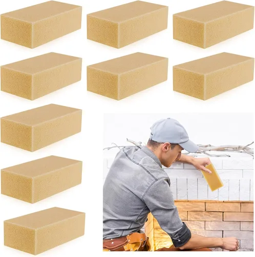 Miniatura 12 de Tessco for you 1 esponja reutilizable para limpieza en seco, removedor de hollín eficaz para pelo de mascotas, polvo y suciedad en paredes pintadas