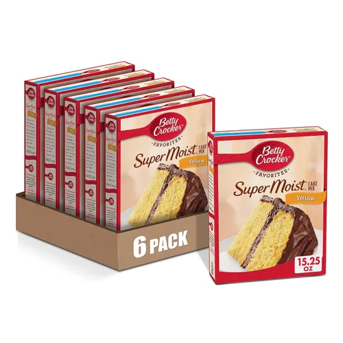 Miniatura 27 de Betty Crocker Delights Mezcla de pastel de chocolate alemán súper húmedo, 13.25 onzas (paquete de 12)