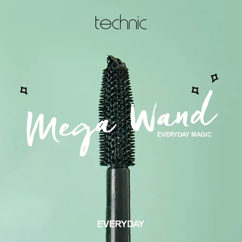 Miniatura 5 de Technic Máscara de pestañas resistente al agua Mega Lash