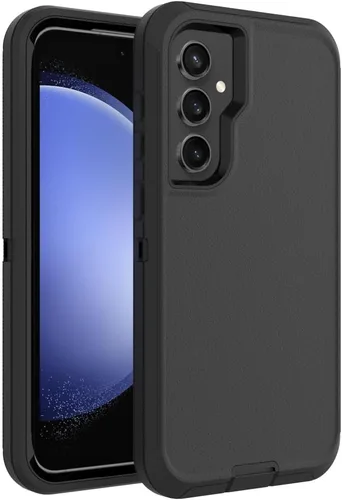 Miniatura 52 de Funda para Galaxy S21, Funda Resistente de Grado Militar Resistente a los Golpes y a Prueba de Caídas para Samsung Galaxy S21, Negro+Naranja Negro