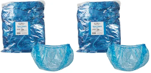 Miniatura 11 de ForPro Professional Collection Revestimientos de spa, aptos para todos los spas de pedicura, forros desechables, azul, 400