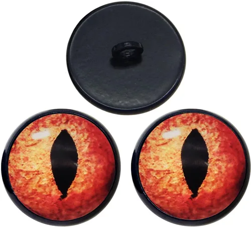 Miniatura 3 de JJGQAZ 12 pares de ojos cosidos de 0.236 a 1.188 pulgadas para animales de peluche, figura de muñequera, botones redondos de cristal abovedados