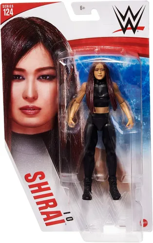 Miniatura 5 de WWE Io Sharai - Figura de acción de la serie 124, figura de acción posable de 6 pulgadas, coleccionable para edades de 6 años en adelante