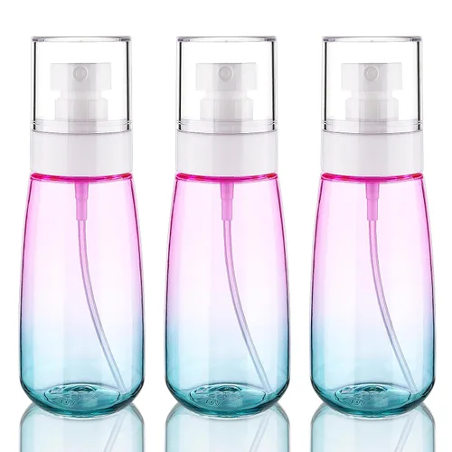 Miniatura 26 de Cosywell Botella de aerosol de niebla fina aprobada por la TSA 3.4 oz 100 ml Paquete de 3 envases de viaje recargables de cosméticos vacíos Botella