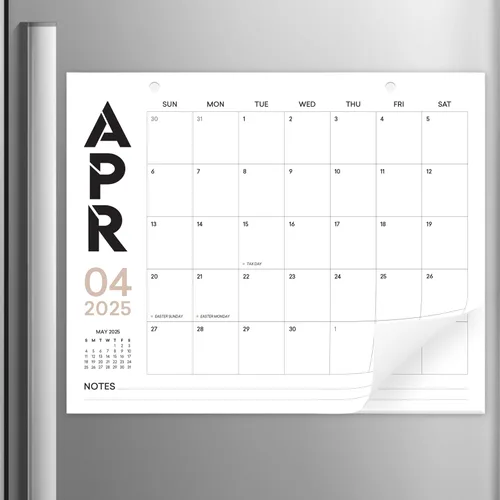 Miniatura 9 de Calendario magnético para refrigerador de enero de 2026 a junio de 2027, 13.5 x 11 pulgadas, calendario magnético para refrigerador de 18 meses