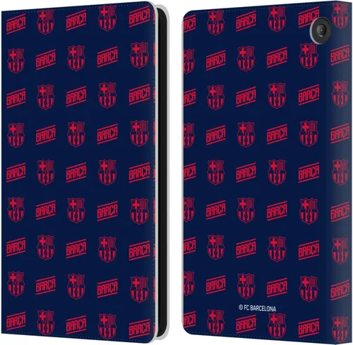 Miniatura 25 de Head Case Designs Funda de piel con licencia oficial del FC Barcelona Barca Crest Graphics compatible con Kindle Paperwhite 5 (2021)