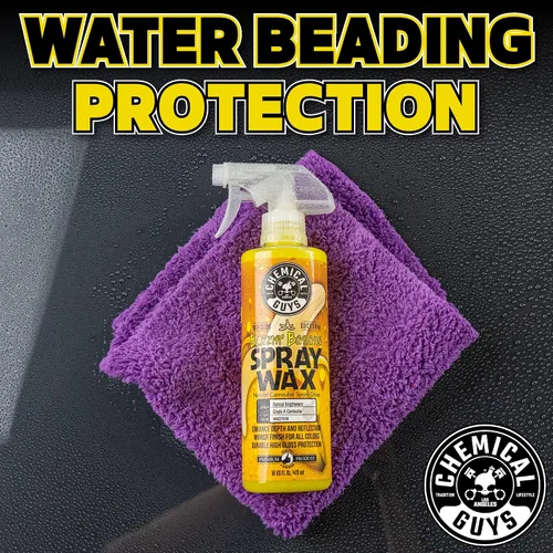 Miniatura 9 de Chemical Guys Blazin' Banana Cera en Aerosol, Brillo Natural de Carnauba, Segura para Automóviles, Camiones, SUVs, Casas Rodantes y Más, Extra