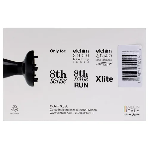 Miniatura 7 de Elchim Difusor - Compatible con secadores de pelo 3900, Light, X-Lite y 8th Sense Elchim
