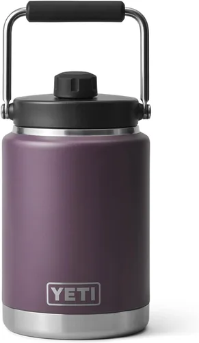 Miniatura 8 de YETI Rambler Jarra de Medio Galón, Aislada al Vacío, A Prueba de Fugas, Acero Inoxidable con MagCap Rosa (Tropical Pink)