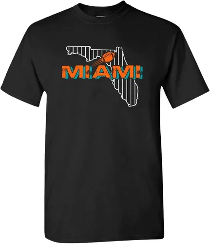 Miniatura 18 de Xtreme Apparrel Camiseta para hombre Team Field Map para aficionados al fútbol Dallas - Camisa azul marino