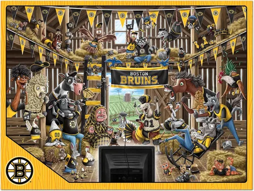 Miniatura 3 de YouTheFan NHL Barnyard Fans - Rompecabezas de 500 piezas