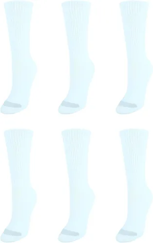 Miniatura 2 de Hanes 6 pares de calcetines de felpa con costuras cómodas para mujer