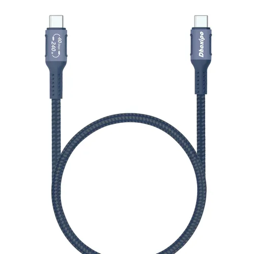 Miniatura 9 de Cable de alimentación USB 4 para Thunderbolt 4/3 240W/100W, 5K/4K/8K @60Hz para cable Thunderbolt 4, transferencia de datos de 3.0 ft/3 pies 40 Gbps