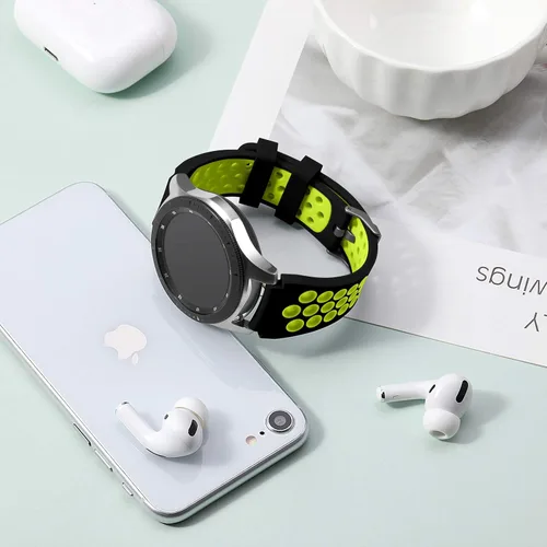 Miniatura 4 de Lerobo - Correas compatibles con Samsung Galaxy Watch 3 de 45 mm, Galaxy Watch 46 mm, Gear S3 Frontier, Correa clásica, correa de reloj de silicona