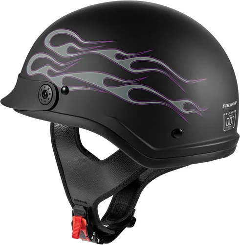 Miniatura 2 de FULMER 951 Scorch Half Casco (gris mate/morado - XS)