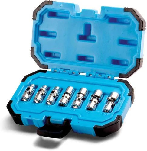 Capri Tools Juego de llaves universales de 1/4 pulgadas, 3/16-9/16 pulgadas, SAE, 7 piezas