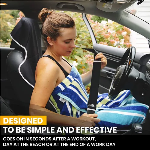 Miniatura 5 de Ajuste Universal, Funda para asiento de coche con visualización parabrisas, gratuita impermeable, mejor neopreno antideslizante Automóvil Asientos