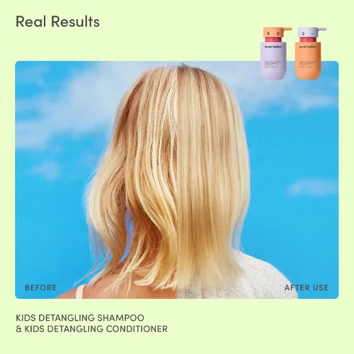 Miniatura 5 de Evereden After Swim & Sports Kids Shampoo Mini: Con arcilla limpiadora Desintoxica el cabello y el cuero cabelludo del cloro, la suciedad