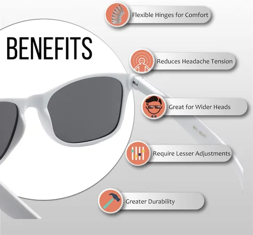 Miniatura 2 de Got Shades Wholesale Bulk Unisex 80's Retro 100% UV Sunglasses for Adults - 10 Pack - wFlex Hinges