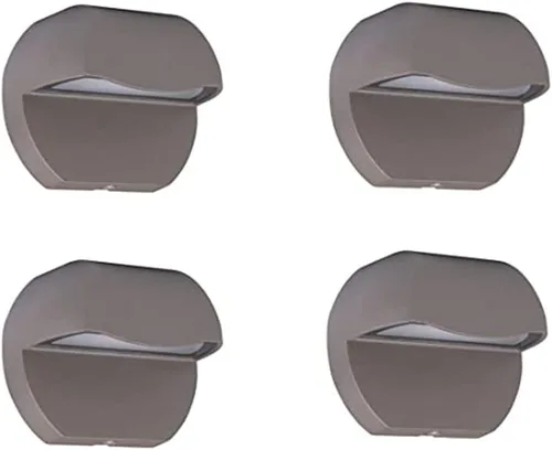 Miniatura 7 de Luces LED para Cubierta Exterior Iluminación de Paisaje de Bajo Voltaje 12V CA/CC Aluminio Fundido Luces de Poste de Patio Escalón Luces de Montaje