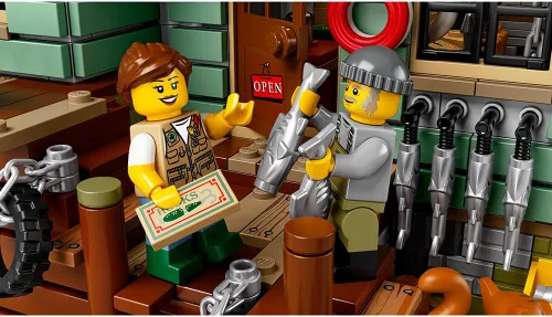 Miniatura 5 de LEGO Ideas Old Fishing Store (21310) - Juguete de construcción y regalo popular para los fanáticos de LEGO Sets y el aire libre (2049 piezas)