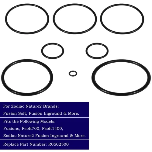 Miniatura 2 de Black R0502500 - Kit de sellado de juntas tóricas para Nature2, limpiador de desinfectante de agua, kit de reconstrucción de oring, fusión
