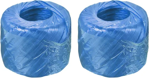 Miniatura 11 de MECCANIXITY Cuerda de plástico de nailon de poliéster para el hogar para embalar manualidades de jardinería, 656.2 ft de longitud total, color Blanco