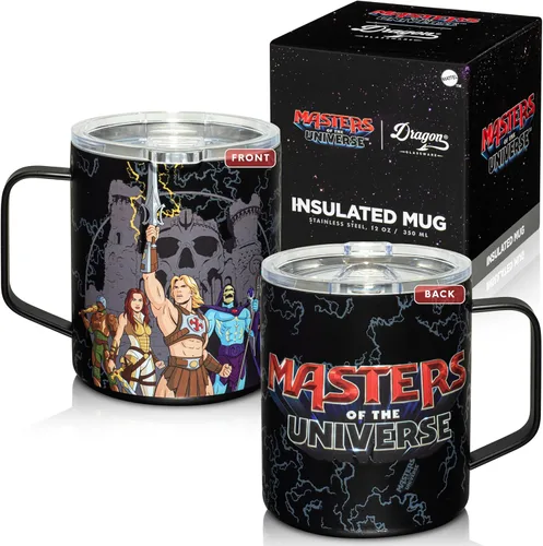 Miniatura 25 de Dragon Glassware x Barbie - Vaso térmico aislado al vacío con tapa y pajilla, vaso térmico de acero inoxidable de 24 onzas con 2 pajillas, vaso