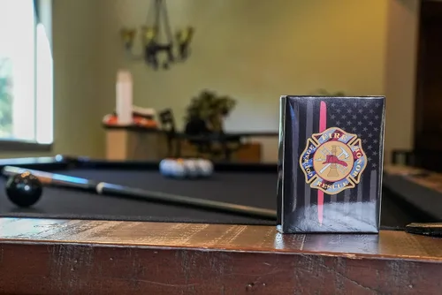 Miniatura 15 de Juego de regalo del ejército de los Estados Unidos Juego de cartas y dados Tarjetas de insignia de rango del ejército Regalos del ejército
